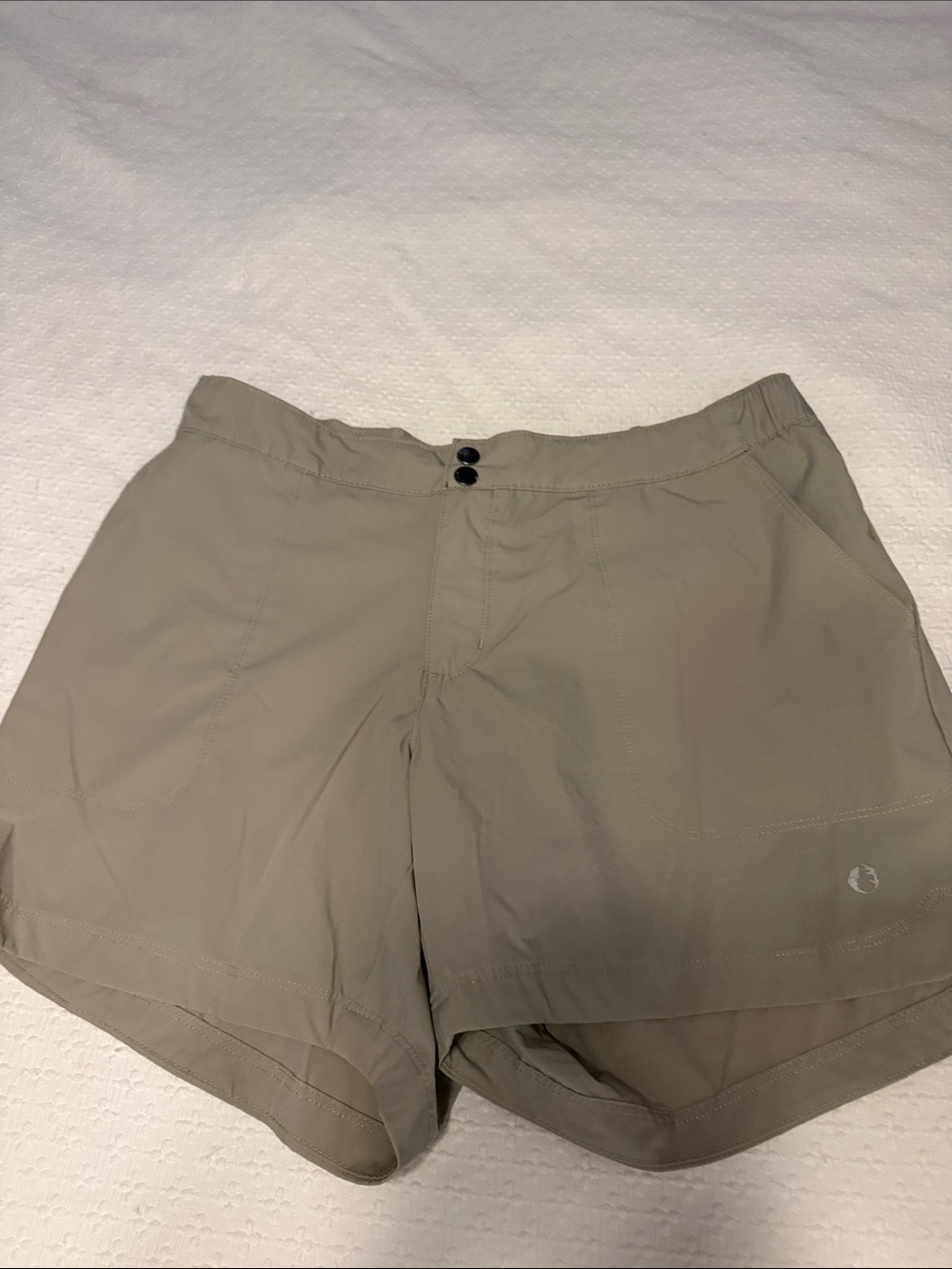 Women’s Athletic Shorts in Taupe - Casual Active Fit